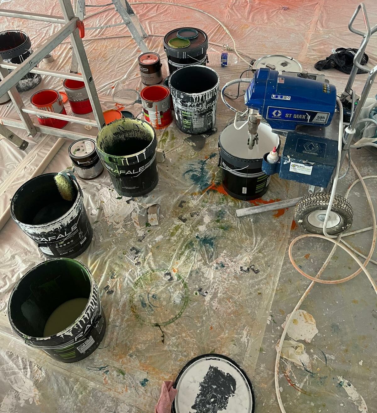 peinture airless peintre gers