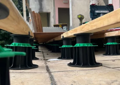 lambourdes pour terrasse en bois